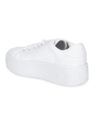 white canvas plimsolls sneakers - 14997604 - Standard Image - 3