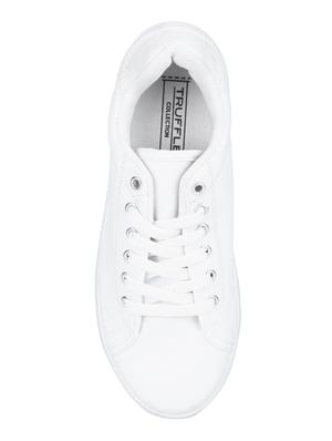 white canvas plimsolls sneakers - 14997604 - Standard Image - 4