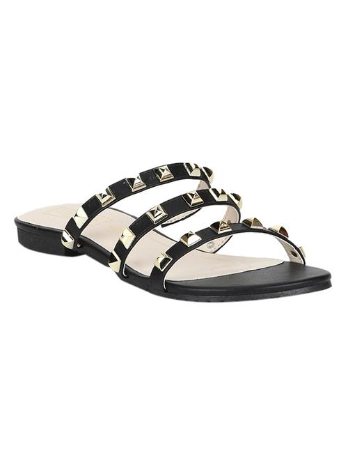 black slip on sandal - 14997613 - Standard Image - 1