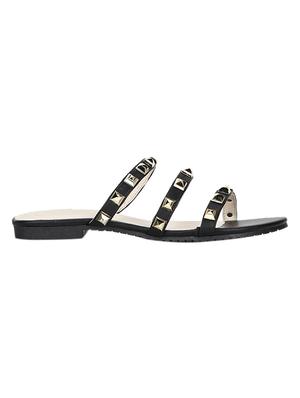 black slip on sandal - 14997613 - Standard Image - 2