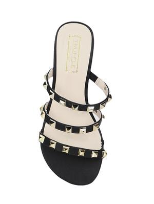 black slip on sandal - 14997613 - Standard Image - 4