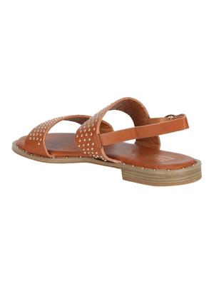 tan back strap sandal - 14997653 - Standard Image - 3