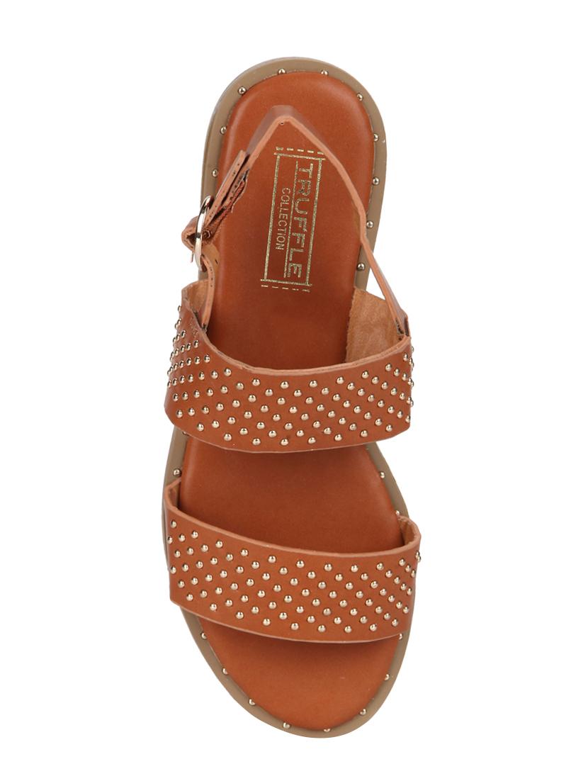 tan back strap sandal - 14997653 - Zoom Image - 4