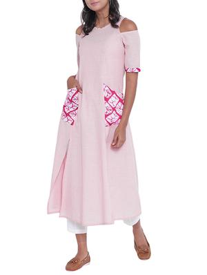 pink kurta pant set - 14997744 - Standard Image - 1