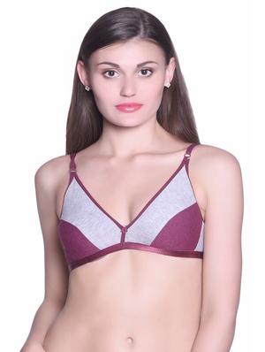 set of 2 multi colored cotton bra - 14999111 - Standard Image - 4
