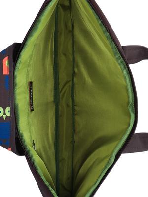 multi colored polyester laptop bag - 14999826 - Standard Image - 3