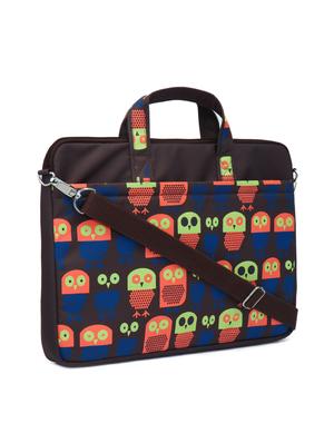 multi colored polyester laptop bag - 14999826 - Standard Image - 4