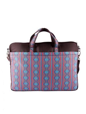 brown polyester laptop bag - 14999830 - Standard Image - 2