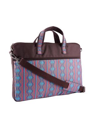 brown polyester laptop bag - 14999830 - Standard Image - 4