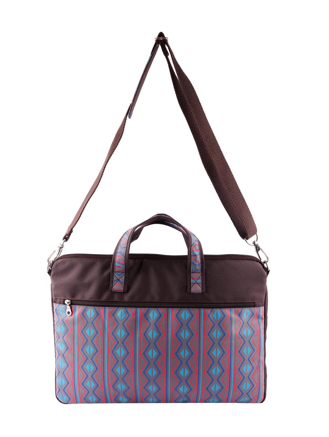 brown polyester laptop bag - 14999831 - Zoom Image - 5