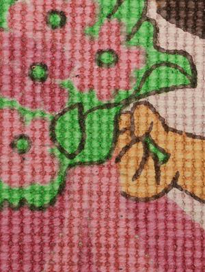 dora jute-cotton print anti slip door mat- 40x60 cm - 15000147 - Standard Image - 4