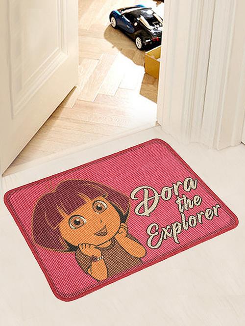 dora jute-cotton print anti slip door mat- 40x60 cm - 15000150 - Standard Image - 1