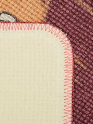dora jute-cotton print anti slip door mat- 40x60 cm - 15000150 - Standard Image - 3