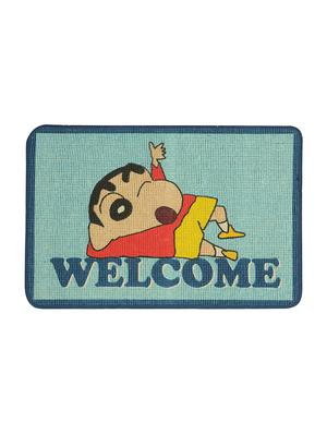shinchan jute-cotton print anti slip door mat- 40x60 cm - 15000160 - Standard Image - 2
