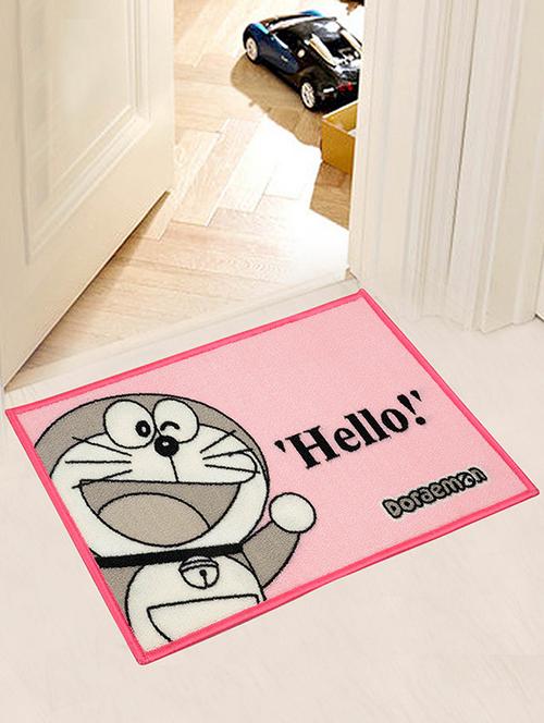 doraemon polyester printed anti slip door mat- 40x60 cm - 15000168 - Standard Image - 1