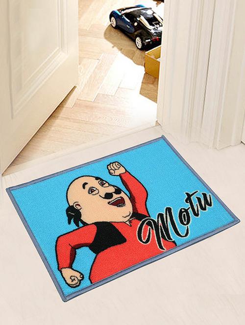 motu patlu polyester printed anti slip door mat- 40x60 cm - 15000171 - Standard Image - 1