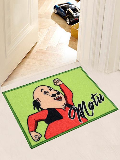 motu patlu polyester printed anti slip door mat- 40x60 cm - 15000172 - Standard Image - 1
