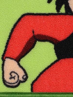 motu patlu polyester printed anti slip door mat- 40x60 cm - 15000172 - Standard Image - 4