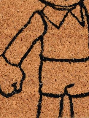 doraemon heavy duty coir printed door mat- 40x60 cm - 15000187 - Standard Image - 3