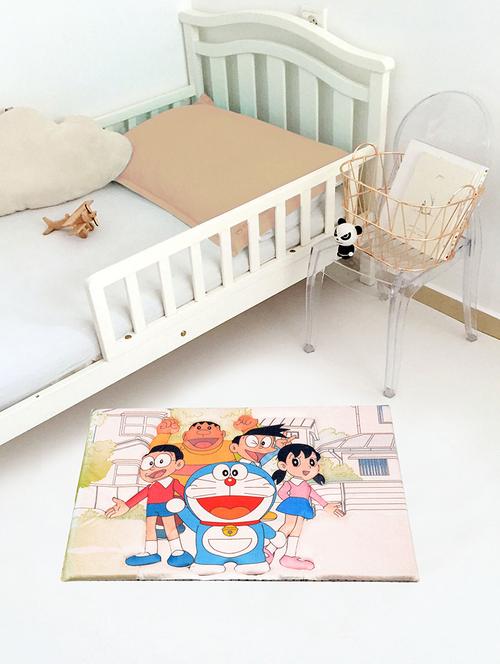 doraemon soft velvet printed foam mat- 40x60 cm - 15000214 - Standard Image - 1