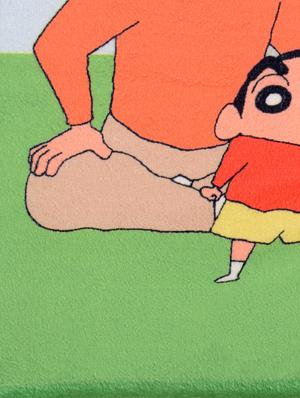 shinchan soft velvet printed foam mat- 40x60 cm - 15000219 - Standard Image - 3