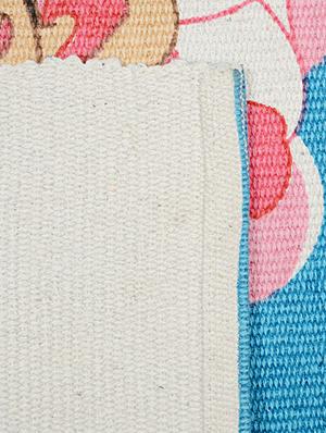dora multipurpose cotton printed rugs- 50x70 cm - 15000233 - Standard Image - 4