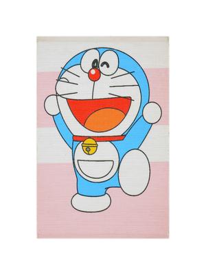doraemon multipurpose polyester printed rugs- 50x70 cm - 15000249 - Standard Image - 2