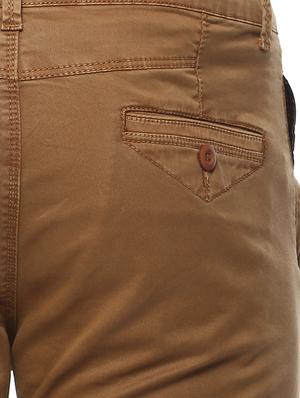 brown cotton chinos - 15000553 - Standard Image - 4