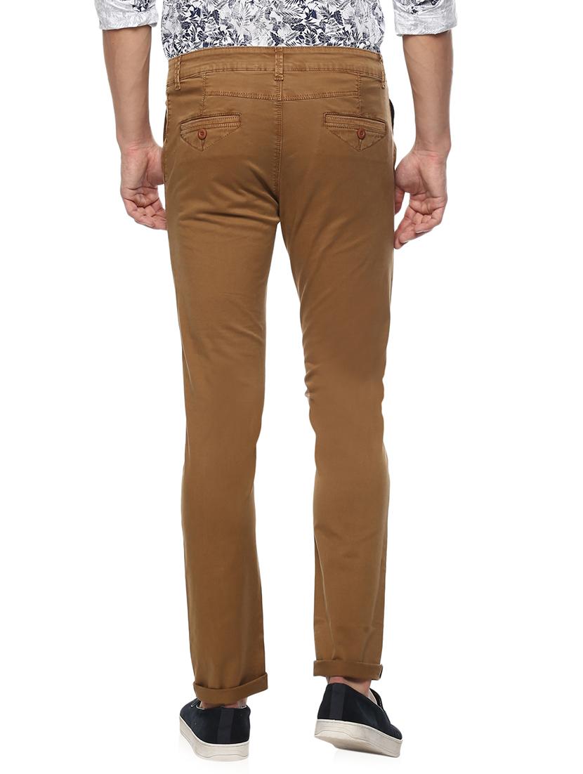 brown cotton chinos - 15000553 - Zoom Image - 3