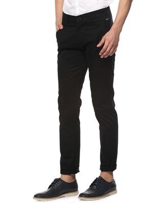 black cotton chinos - 15000562 - Standard Image - 2