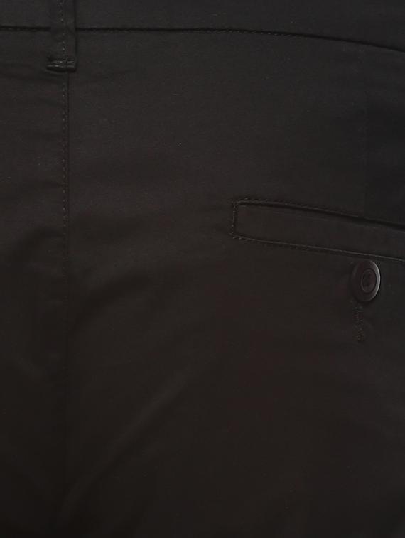 black cotton chinos - 15000562 - Zoom Image - 4