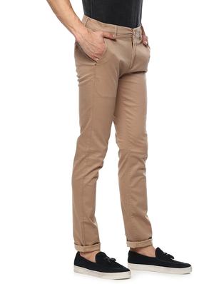 brown cotton chinos - 15000564 - Standard Image - 2