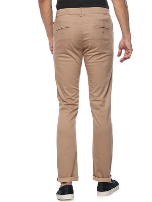brown cotton chinos - 15000564 - Standard Image - 3