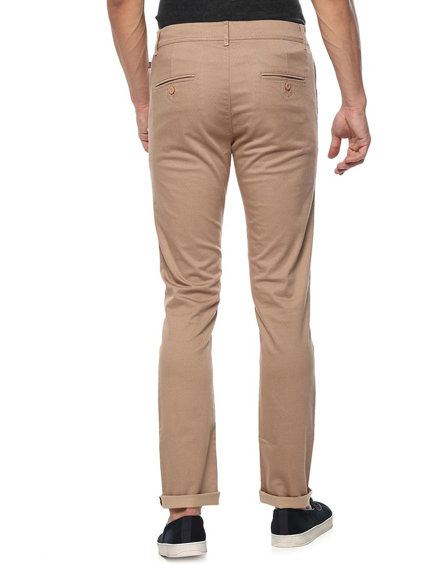 brown cotton chinos - 15000564 - Zoom Image - 3