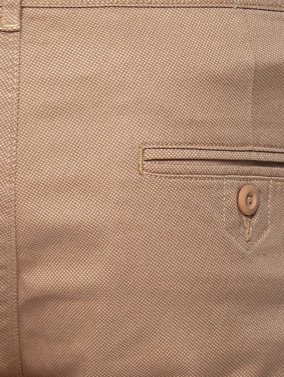 brown cotton chinos - 15000564 - Zoom Image - 4