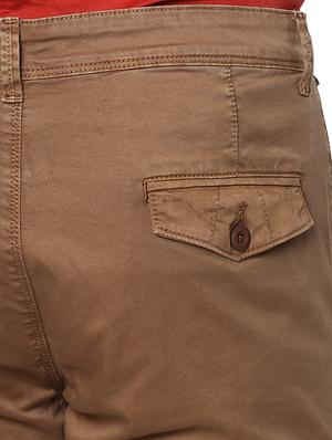 brown cotton chinos - 15000570 - Standard Image - 4