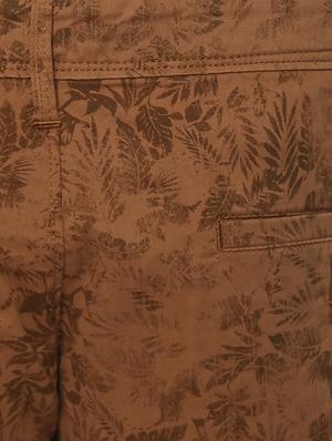 brown cotton shorts - 15000578 - Standard Image - 4