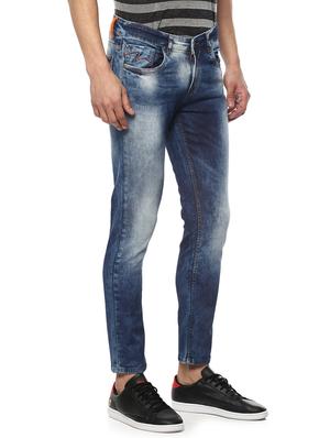 blue heavy washed jeans - 15000619 - Standard Image - 2