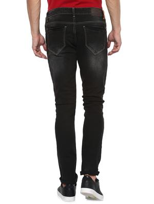 black light washed patched denim jeans - 15000632 - Standard Image - 3