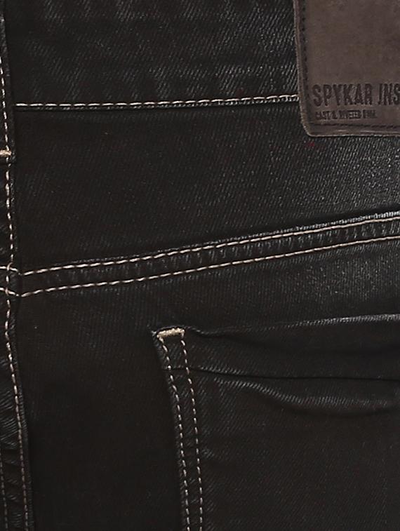 black light washed patched denim jeans - 15000632 - Zoom Image - 4
