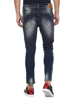 blue cotton ripped jeans - 15000636 - Standard Image - 3