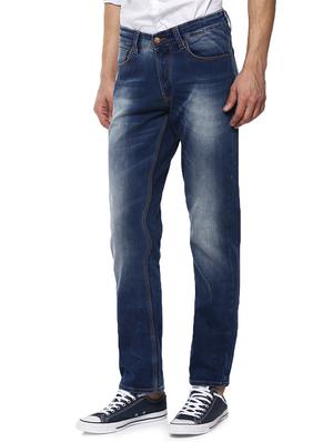 blue heavy washed denim jeans - 15000658 - Standard Image - 2