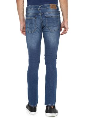 blue light washed denim jeans - 15000674 - Standard Image - 3