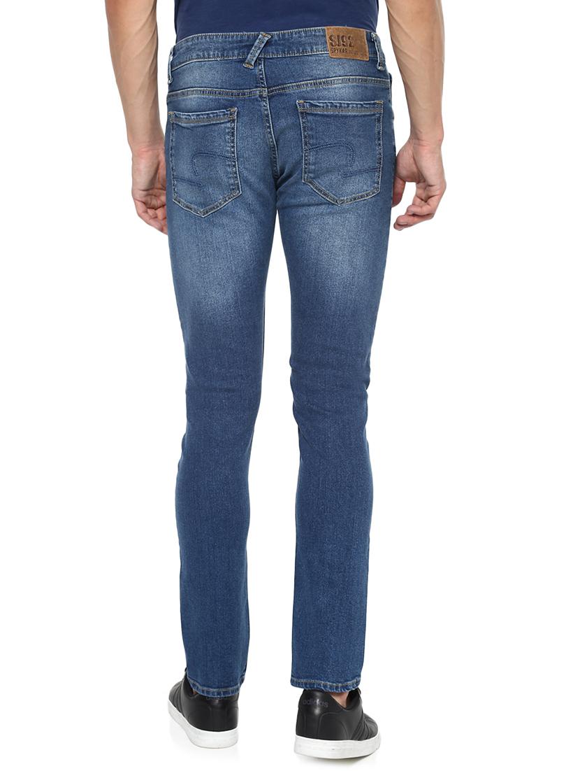 blue light washed denim jeans - 15000674 - Zoom Image - 3