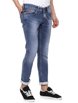 blue light washed jeans - 15000687 - Standard Image - 2