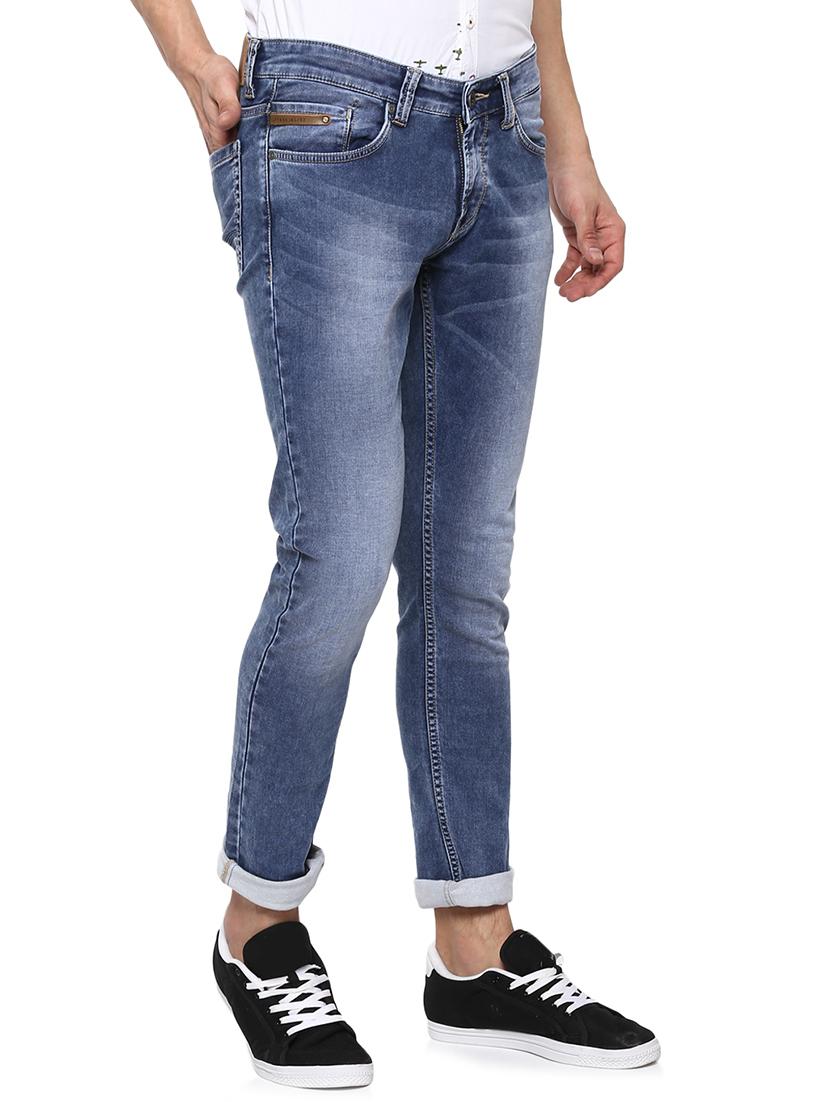 blue light washed jeans - 15000687 - Zoom Image - 2