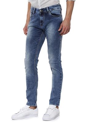blue light washed jeans - 15000690 - Standard Image - 2