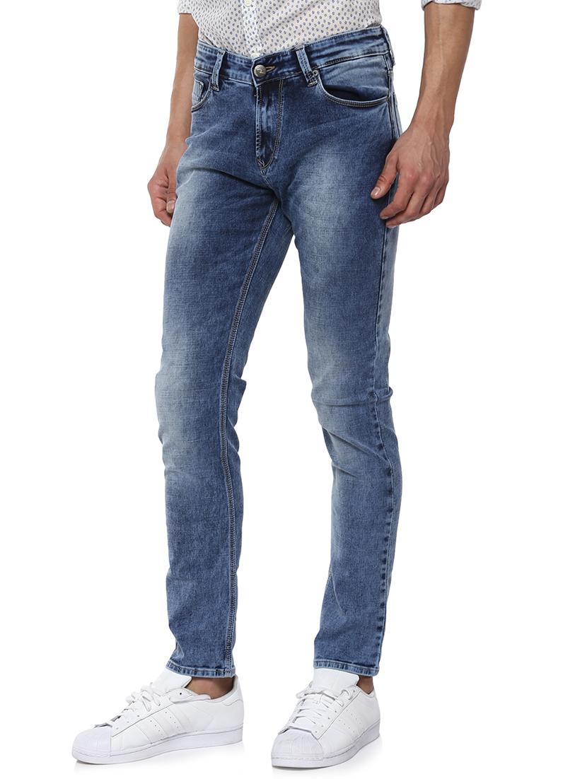blue light washed jeans - 15000690 - Zoom Image - 2