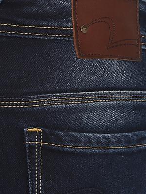 blue cotton washed jeans - 15000706 - Standard Image - 4