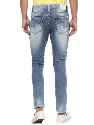 blue heavy washed denim jeans - 15000710 - Standard Image - 3